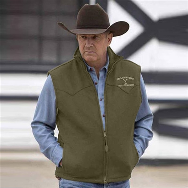 Yellowstone Dutton Ranch Vest Bomber Jacket