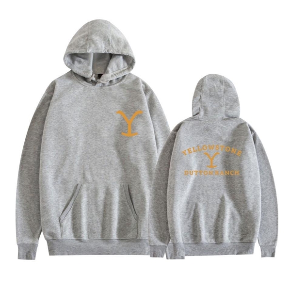 Custom Unisex Yellowstone Dutton Ranch Front and Back Hoodie