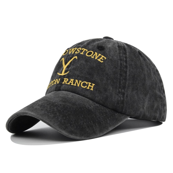 Kesicily Yellowstone Dutton Ranch Y logo Distressed Hat Cap - Dutton Ranch - Yellowstone TV Show