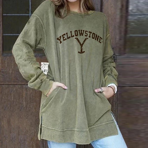 YELLOWSTONE Women's Casual Loose T-shirt