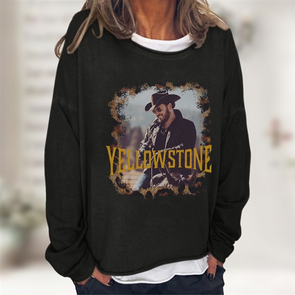Rip Wheeler YELLOWSTONE Printed Women's Sweatshirt