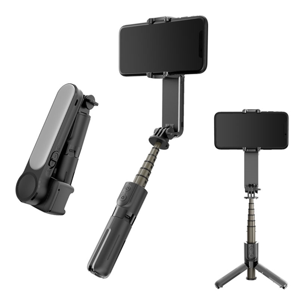 L09 3 in 1 Bluetooth Selfie Stick with Gimbal Stabilizer & Dimmable Fill Light