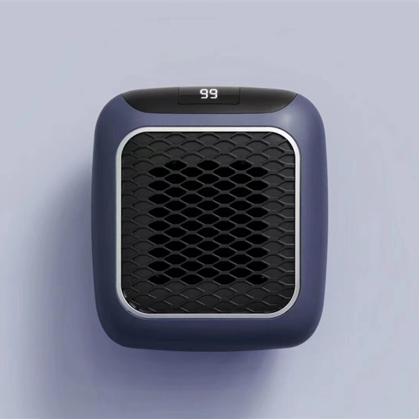 AIXPI Plug in Heater 800W Ceramic Electric Fan Heater Remote Control Mini Portable Heater for Home Bedroom Office