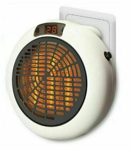 AIXPI Mini Electric Portable 900W Indoor Plug In Room Space Heater For Home White