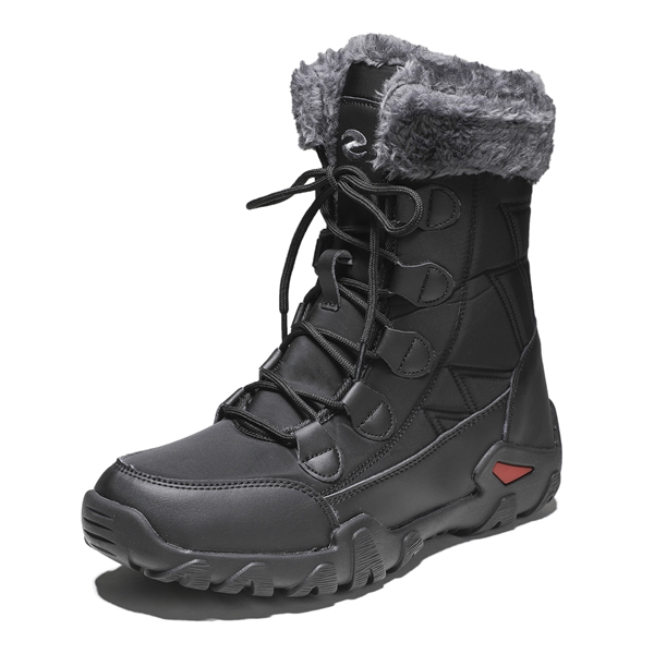 Waterproof Warm Faux Fur Snow Boots For Women | AIXPI
