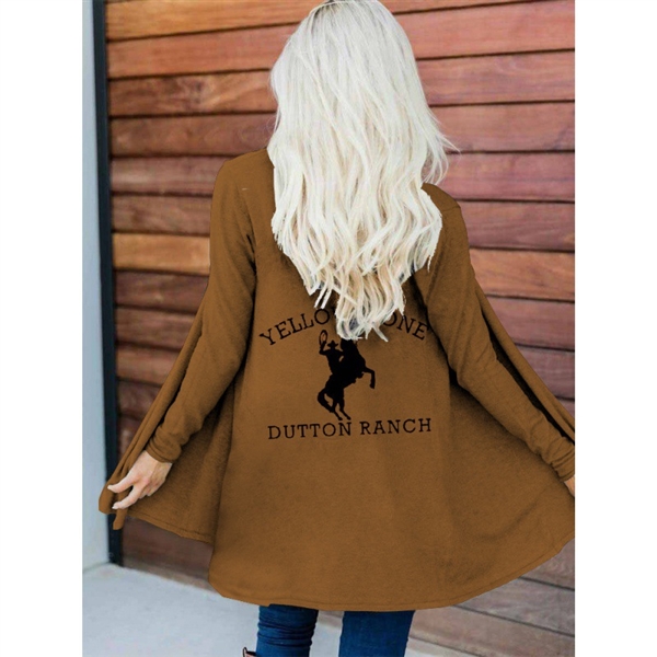 Yellowstone Shop Women Coat Long Sleeve Spring Clothing