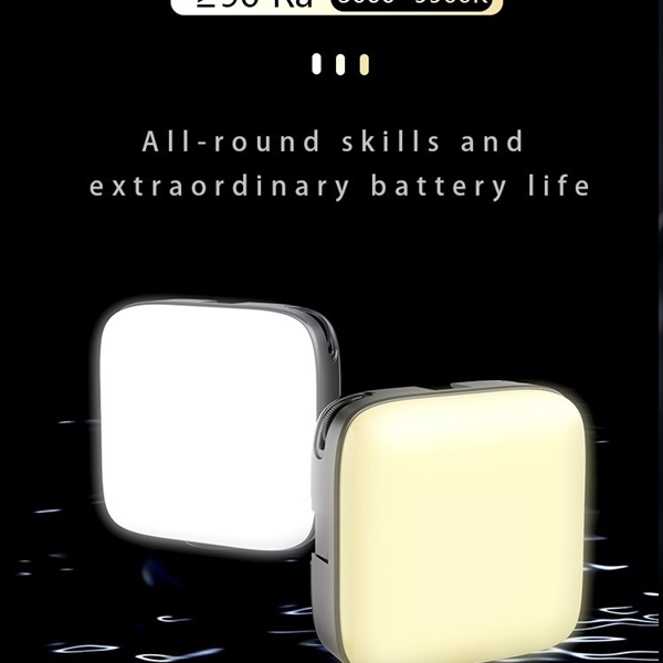 64 LED Rechargeable Selfie Light - 5 Lighting Mode Phone Ring Light Mini Portable Clip on Fill Lights for iPhone