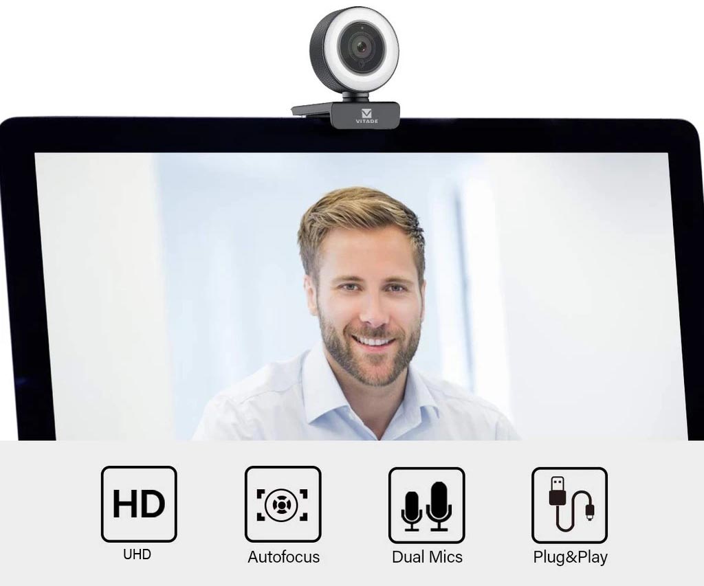 webcam for live conference