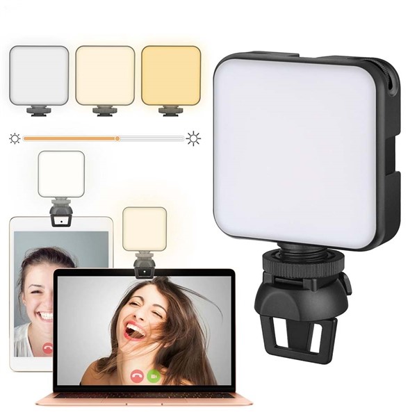 webcam video conference lighting kit