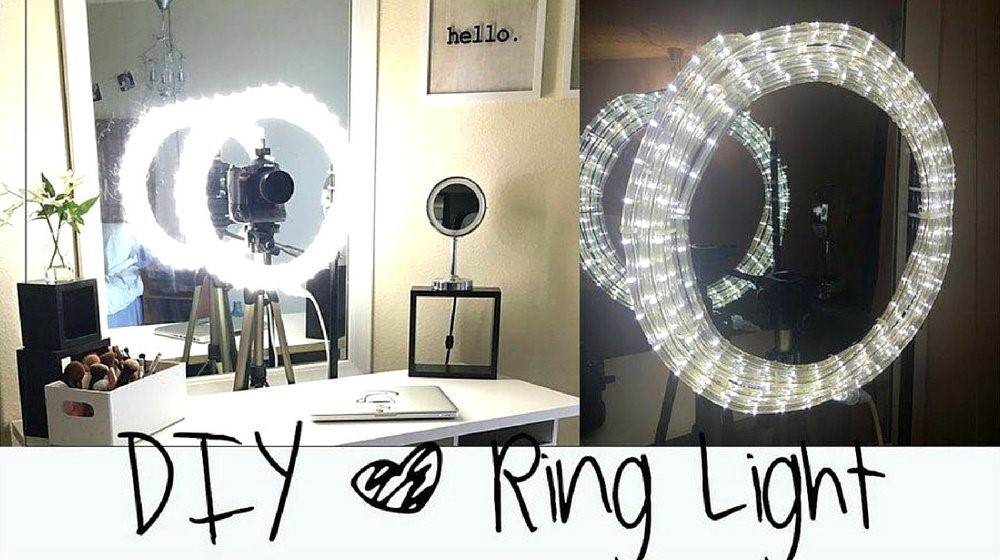 diy ring light at home