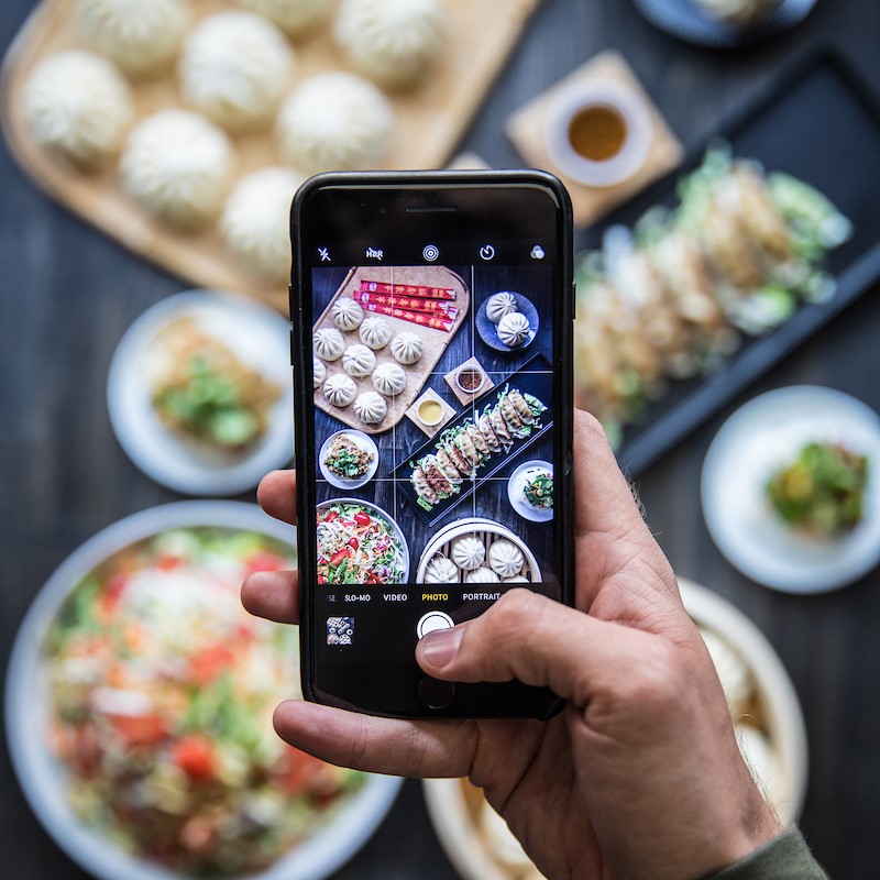 iphone food photography