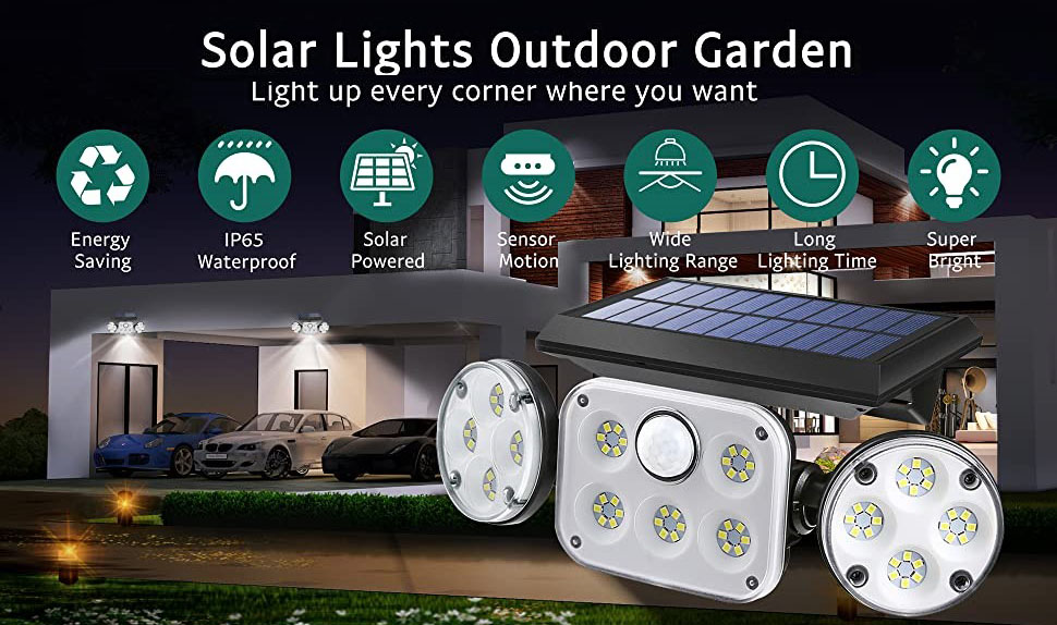 set up outdoor solar lights